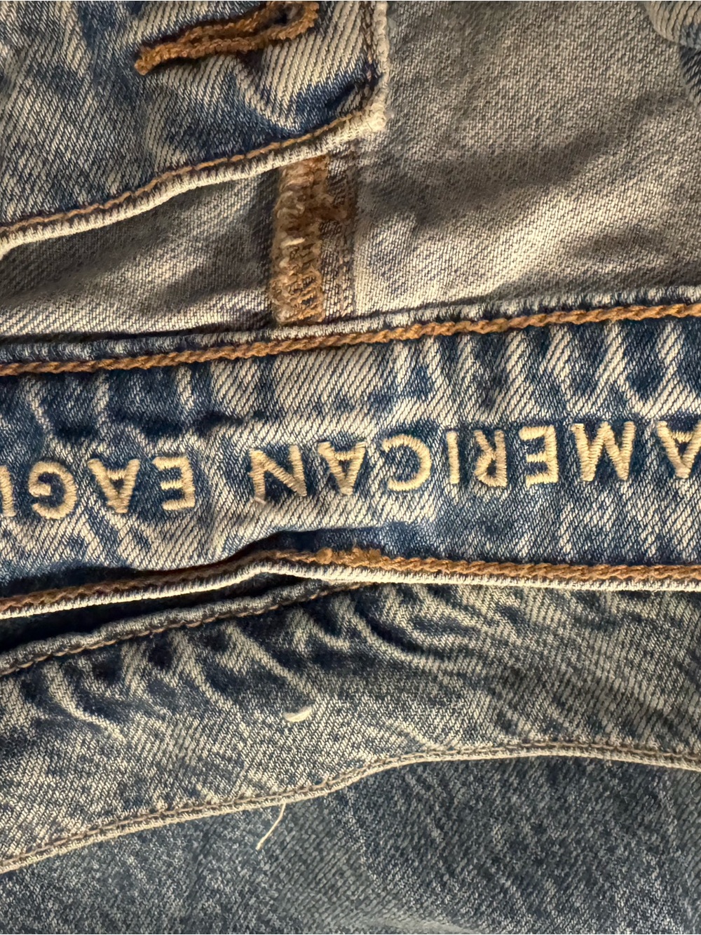 American Eagle Outfitters womansLight Blue Straight Jeans